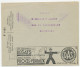 Postal Cheque Cover Belgium 1935 Holiday - Paquebot - Police - Traffic Controler - Other & Unclassified