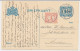 Briefkaart G. 94 B I / Bijfrankering Schildwolde -Amsterdam 1918 - Postal Stationery