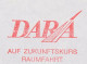 Meter Cover Germany 1990 DARA - Aerospace - Astronomy