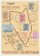 Card / Postmark Belgium 1950 Helicopter Mail - Other & Unclassified