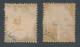 A-725: FRANCE: Préoblitérés N°24/25 NSG Signés Scheller - 1893-1947