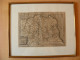 Carte Géographique Encadrée Du Conté De Boulogne - Guines - Calais  Vers 1640 - Cartes Géographiques