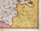 Delcampe - ST-FR BERRY DUCATUS 1610 Mercator-Hondius -BOURGES, Cher, Indre, Vienne Cm 52,5x39 - Estampes & Gravures