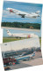 Delcampe - 19 Planes/Airodromes: Oslo/Copenhag/Flughaf-Hamburg/Frankf./Hannov,/Stockhlm/Beirut/Michigan-Bishop/Kaflavik/Malaga/Arla - 1946-....: Moderne