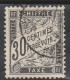 France Taxe N° 18 Noir 30 C - 1859-1959 Usados