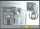 Italia 2015; Cartolina E Francobollo Con Papa Francesco Che Apre La Porta Santa Di San Pietro;annullo Speciale A Treviso - 2011-20: Cartas & Documentos