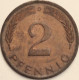 Germany Federal Republic - 2 Pfennig 1973 D, KM# 106a (#4521) - 2 Pfennig