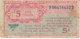 #M8 5-cent Military Payment Certificate MPC Series 471, 1947-1948 Money Currency - 1947-1948 - Reeksen 471
