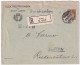 Privatganzsache Mit Sujet Zum. 110 / MiNr. 104 Auf R-Brief ELETRIZITÄTSWERK Der Stadt LUZERN - Stamped Stationery