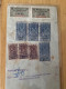 LETTRE DE CHANGE Mercantile Bank CALCUTTA India 9 TIMBRES FISCAUX Rupees FOREIGN BILL Deutsche Mark ANNÉE 1955 - Lettres De Change