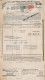 Connaissement De Lagos 1940 Avec Timbres Valeur 10 F 80 Bleu + Unifié 1,20 - Cartas & Documentos