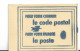 Carnet Non Ouvert      Pour Votre Courrier  Le Code Postal  Pour Votre épargne La Poste  06200 NICE - Blocks & Sheetlets & Booklets