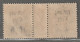 TCH'ONG K'ING - MILLESIMES - N°61 * (1904) 1fr Olive - Unused Stamps