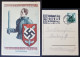 GERMANY THIRD 3rd REICH ORIGINAL POSTCARD REICHSPARTEITAG NÜRNBERG RALLY 1934 - Guerre 1939-45