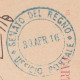 2476  - REGNO - Cartolina Postale - Da Cent. 10 Rosso Del 1916 -da Roma A Zona Di Guerra - - Stamped Stationery