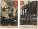 1914   LA VISITE DES SOUVERAINS ANGLAIS À PARIS   Lot De 5 CPA - Ricevimenti