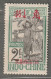 TCH'ONG K'ING - N°79 * (1908) 2fr Vert - Unused Stamps