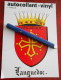 Ecusson LANGUEDOC  Autocollant Vinyl Artiste Heraldiste R LOUIS  Edit CIM  Adhésif Blason Region - Altri & Non Classificati