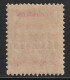 TCH'ONG K'ING - N°91a ** (1919) "4" Fermé - Unused Stamps