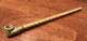 Rare Pipe - Torsadée - Bronze Ou Simi - 14,5 Cm - Andere & Zonder Classificatie