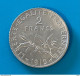 Pièce De 2 Francs 1915 Argent / Vendu En L’état (6) - 2 Francs