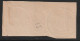 TAHITI - N°15 Obl Sur Fragment (1893) 25c Noir Sur Rose - Gebraucht