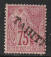 TAHITI - N°17a * (1893) 75c Rose - Nuevos