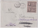 Zum. 258 / Mi. 416 Auf Irrläufer Brief Mit SECHSECKIGEM Bahnstelmel GSTAAD M.O.B. Und WEINIGEN (THURGAU) - Storia Postale