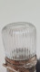 Delcampe - ANCIEN FLACON A SELS. Monture En  Argent &  Vermeil. Étui Cuir. Flacon Cristal - Glas & Kristall