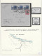 Delcampe - Guerre 39/45 CAMPAGNE D'AFFRIQUE Collection Primée De 94 Lettres Représentant Le Mouvement Des Troupes N° Zone De Combat - WW2