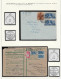 Delcampe - Guerre 39/45 CAMPAGNE D'AFFRIQUE Collection Primée De 94 Lettres Représentant Le Mouvement Des Troupes N° Zone De Combat - WW2