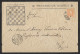 Portugal 1906 Rare Lettre échecs Par Correspondance Early 1906 Correspondence Chess Cover - Schach