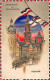 België - ANTWERPEN - Eerste Wereldoorlog - Duitse Troepen Voor De Kathedraal - Ansichtkaart In Reliëf - Antwerpen