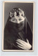 Iran ? - Veiled Woman - REAL PHOTO K. Edward's Studio - CORNER FOLDED See Scans - Irán