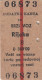 Yugoslavia Yugoslav Railways Train Ticket Additional Ticket For Express Train Station Rijeka 1959 - Europa
