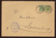 Allemagne Wurtemberg Entier Postal Ganzasche Service Cachet 1907 Ebingen Lettre Avec Complément Timbre Brief Cover - Entiers Postaux