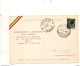 1960 CARTOLINA  CON ANNULLO CENTENARIO SBARCO DEI MILLE CALATAFIMI - 1946-60: Marcophilia