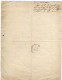 LETTRE MANUSCRITE PREFECTURE DES LANDES (40) AU MAIRE DE POYARTIN (LANDES, CHALOSSE) 1830 - Manuscripts