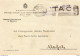 1943 CARTOLINA  INTESTATA  MINISTERO  INTERNO SERVIZIO NOTIZIE ALLE FAMIGLIE DEI MILITARI ALLE ARMI - Documentos Históricos