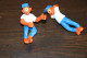 Lot De Deux Figurines Coco De Kellogg's à Mettre Sur Les Crayons Publicité - Sonstige & Ohne Zuordnung