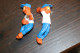 Delcampe - Lot De Deux Figurines Coco De Kellogg's à Mettre Sur Les Crayons Publicité - Autres & Non Classés