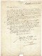 LETTRE MANUSCRITE MAIRE DE MONTFORT EN CHALOSSE (40)  , AU MAIRE DE POYARTIN (LANDES, CHALOSSE) 1834 - Manuscripten