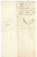 LETTRE MANUSCRITE AVEC EN TETE DEPARTEMENT DES LANDES MAIRE DE DAX (40)  , AU MAIRE DE POYARTIN 1842 - Manuscripts