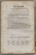 Actes De L'Académie Des Sciences, Belles-Lettres Et Arts De Bordeaux  1850 / Géologie Hébreu Enfants Trouvés Métayage... - Revues Anciennes - Avant 1900