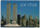 CPA-Etats-Unis_NY_New York_01_twin Towers_1990_4 Cartes Postales - Manhattan