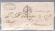 Une Lettre Dite Précurseurs  1849  Destination Libourne - 1801-1848: Precursors XIX