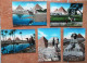 CPSM JOLI LOT DE 5 CARTES POSTALES DE L ÉGYPTE (  PYRAMIDES DE GIZEH ET DE KHÉOPS, LE GRAND SPHINX ) - Sammlungen & Sammellose