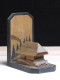 Art-antiquité_sculpture Bois_62 &ndash; Presse-livre Chalet Suisse_Schwarzwald, Black Forest, Forêt Noire - Holz