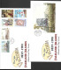 Falkland Islands 2001 Age Of Victoria Set Of 5 & Miniature Sheet On 2 Illustrated FDC Official Unaddressed - Falklandinseln