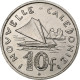 Nouvelle-Calédonie, 10 Francs, 1970, Paris, Nickel, TTB+, KM:5 - Nueva Caledonia